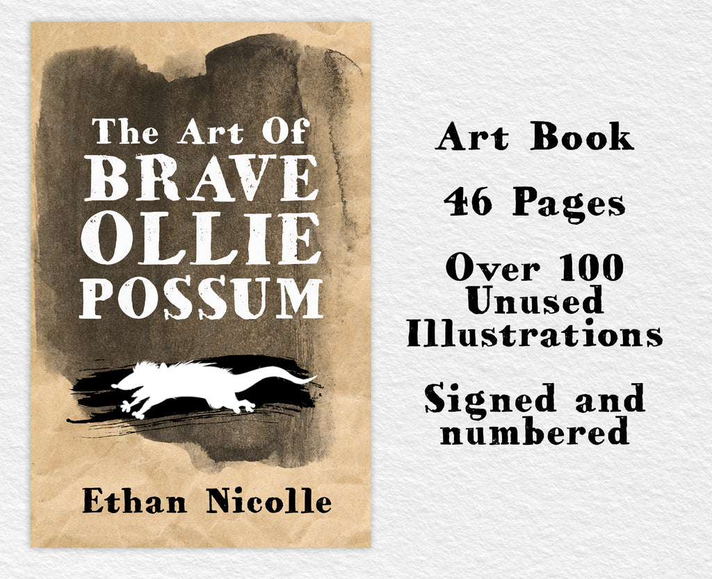 Brave Ollie Possum Premium Pack SOFTCOVER – Axe & Bear Wares